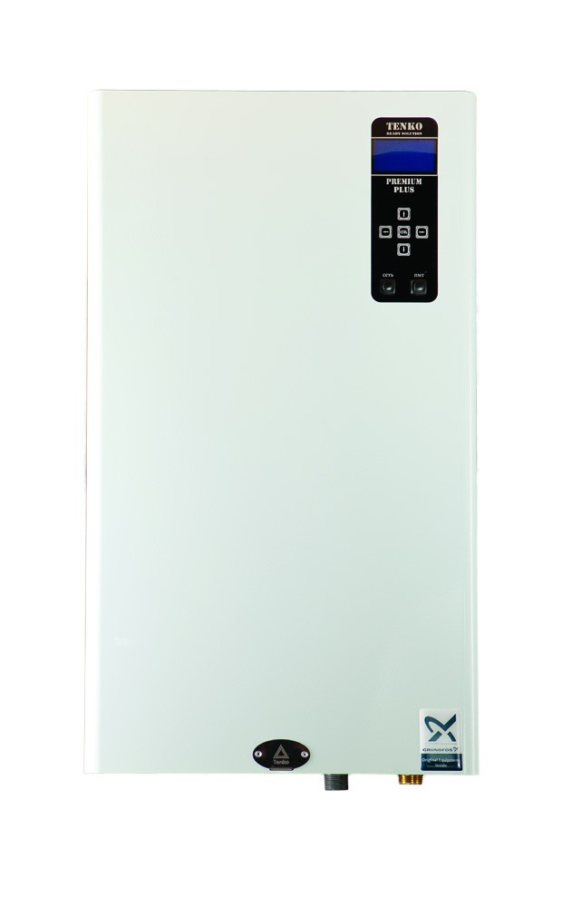 Электрический котел Tenko Премиум Плюс 12 кВт 380В (с насосом Grundfos и расширительным баком)