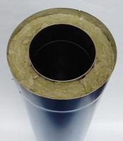 Труба утепленная (сэндвич) нерж/оцинк L500 D 115/180 0.5mm